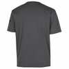Oberon 100% FR/Arc-Rated 7 oz Cotton Interlock Safety Shirt, Short Sleeves, Grey, L ZFI104-L